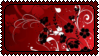 red vector flourish